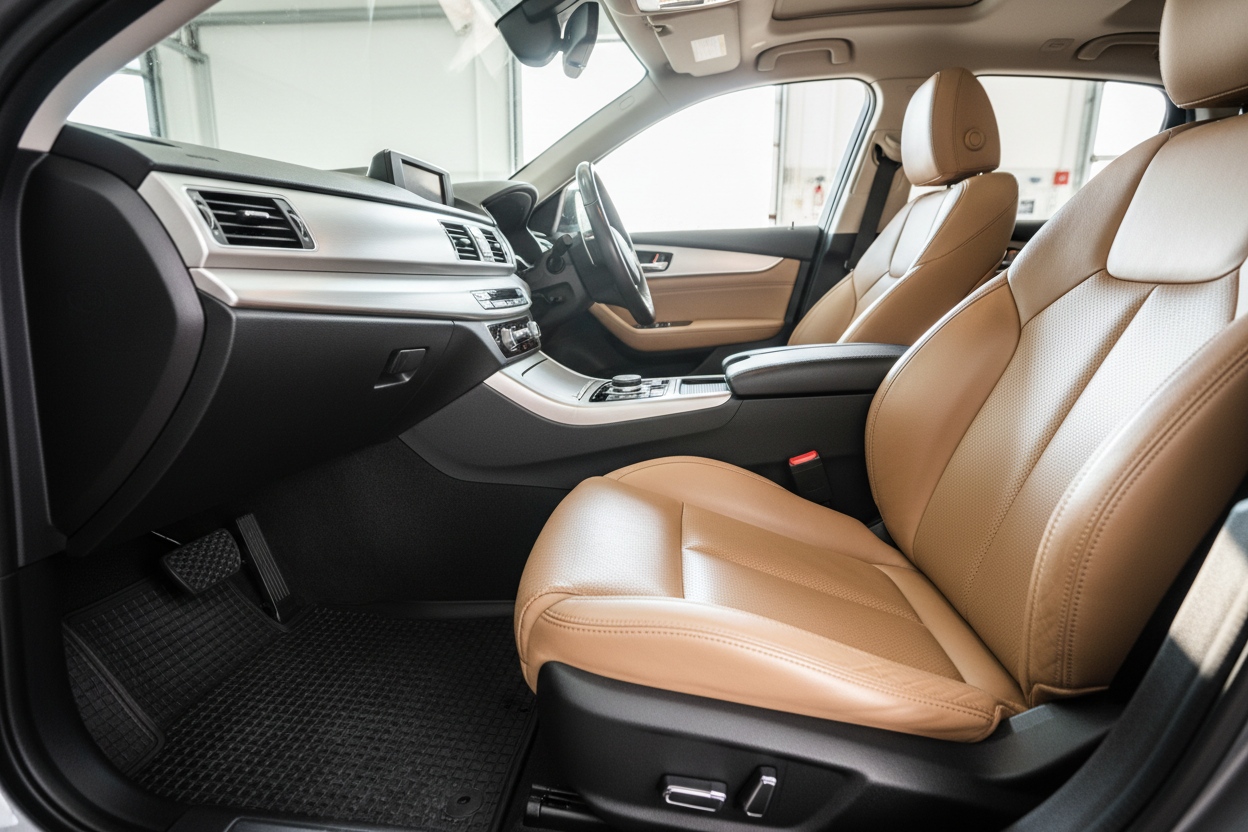 Professionell gereinigtes Fahrzeuginterieur – Standard Paket